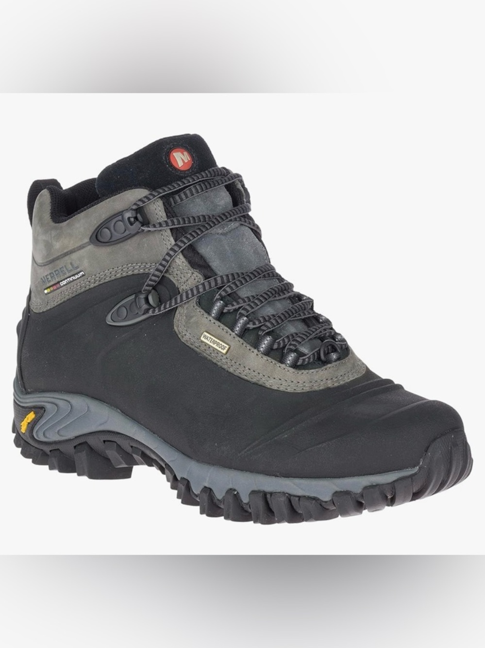Merrell Mens Thermo 6 Waterproof  Black and Grey Size 13